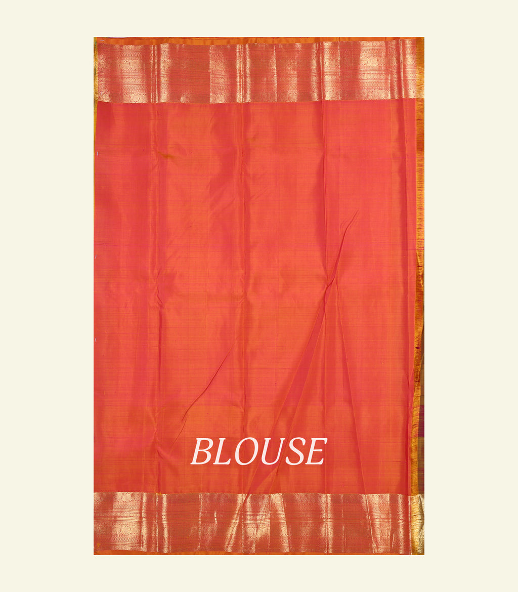 Magenta Handloom Silk Saree