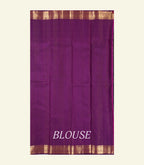 Checkered Handloom Silk Saree