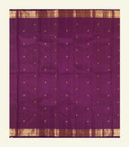 Checkered Handloom Silk Saree