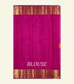 Oosi Checkered Handloom Silk Saree