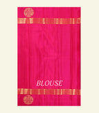 Maroon Handloom Silk Saree