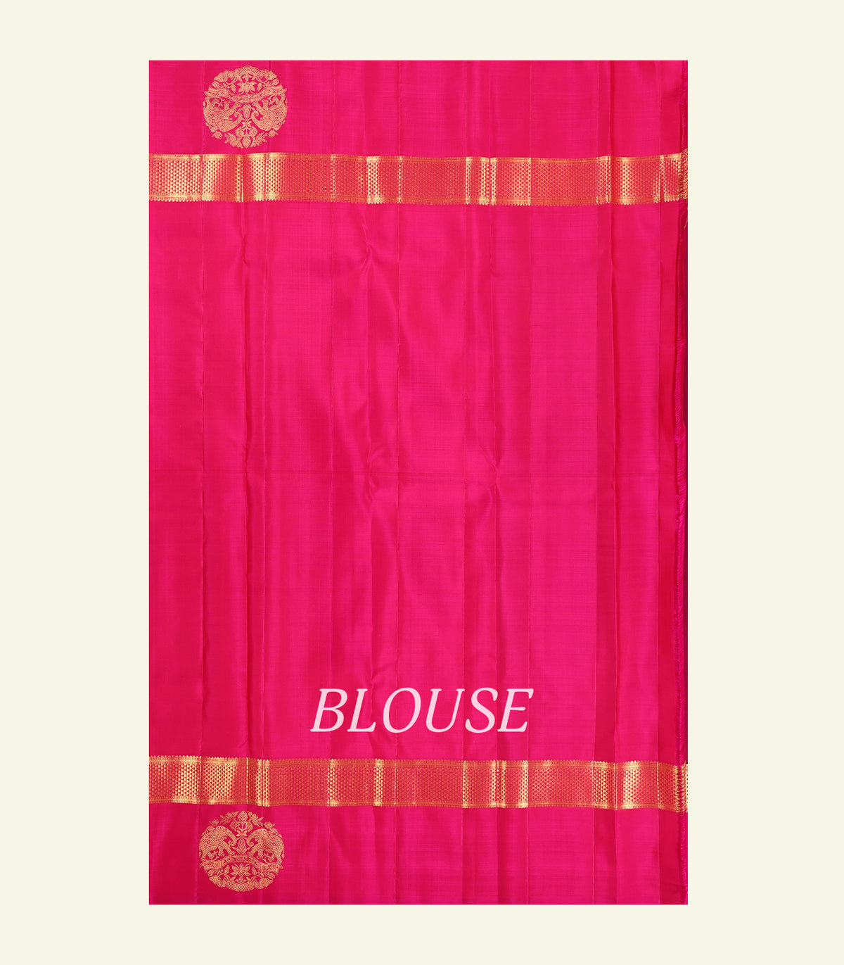 Maroon Handloom Silk Saree