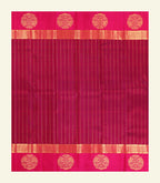 Maroon Handloom Silk Saree