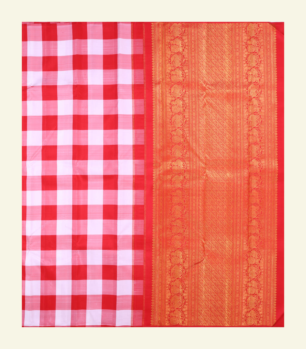 Multicolour Handloom Silk Saree