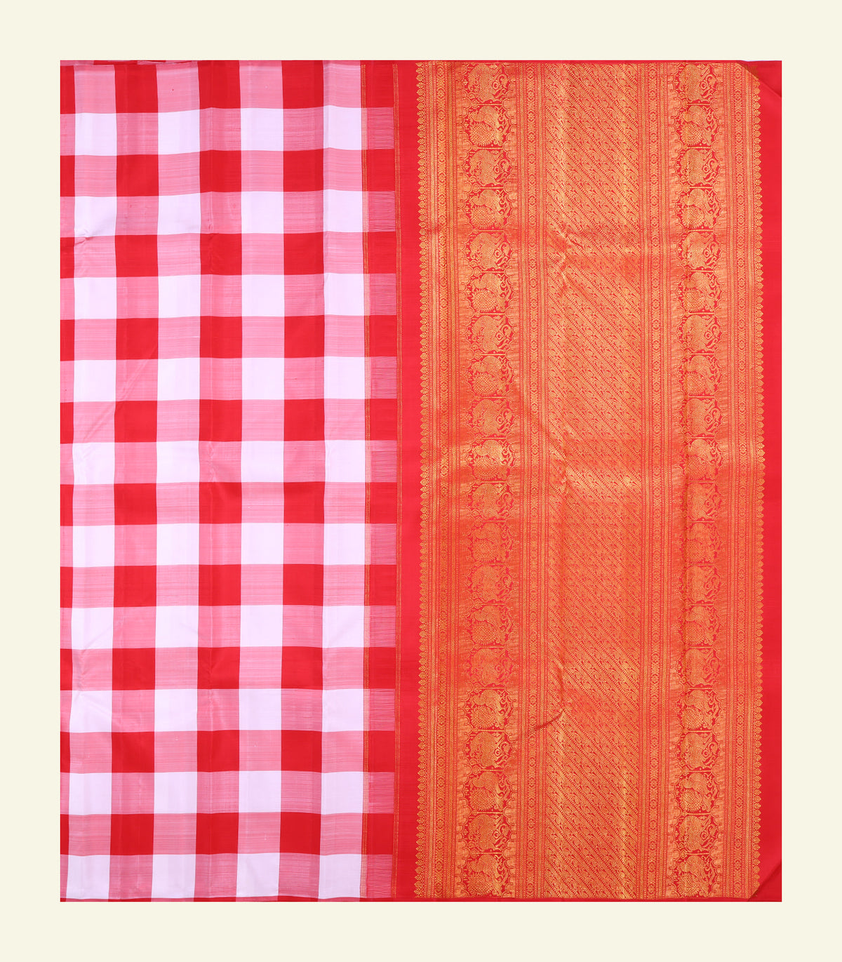 Multicolour Handloom Silk Saree