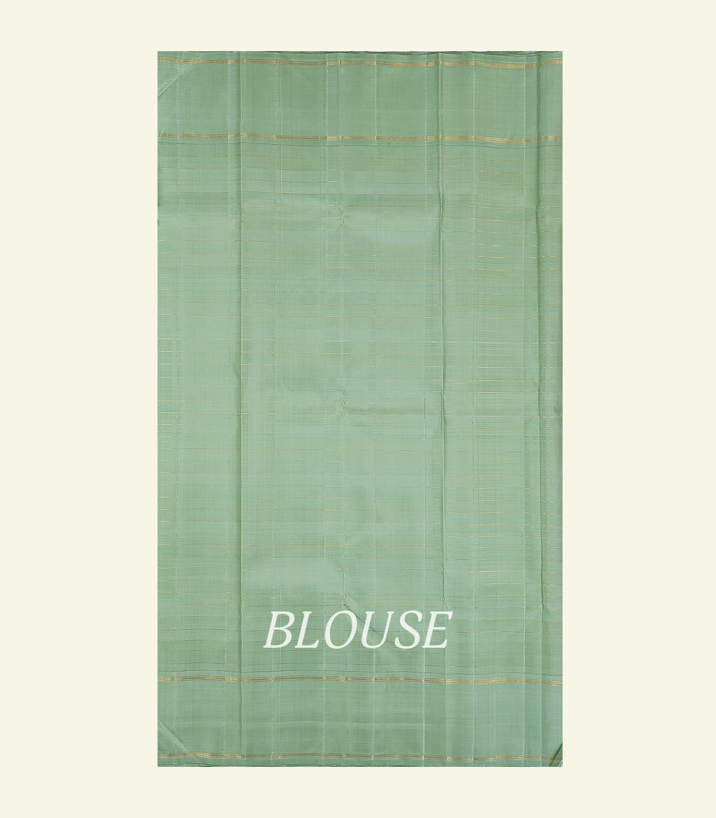 Multicolour Checkered Handloom Silk Saree