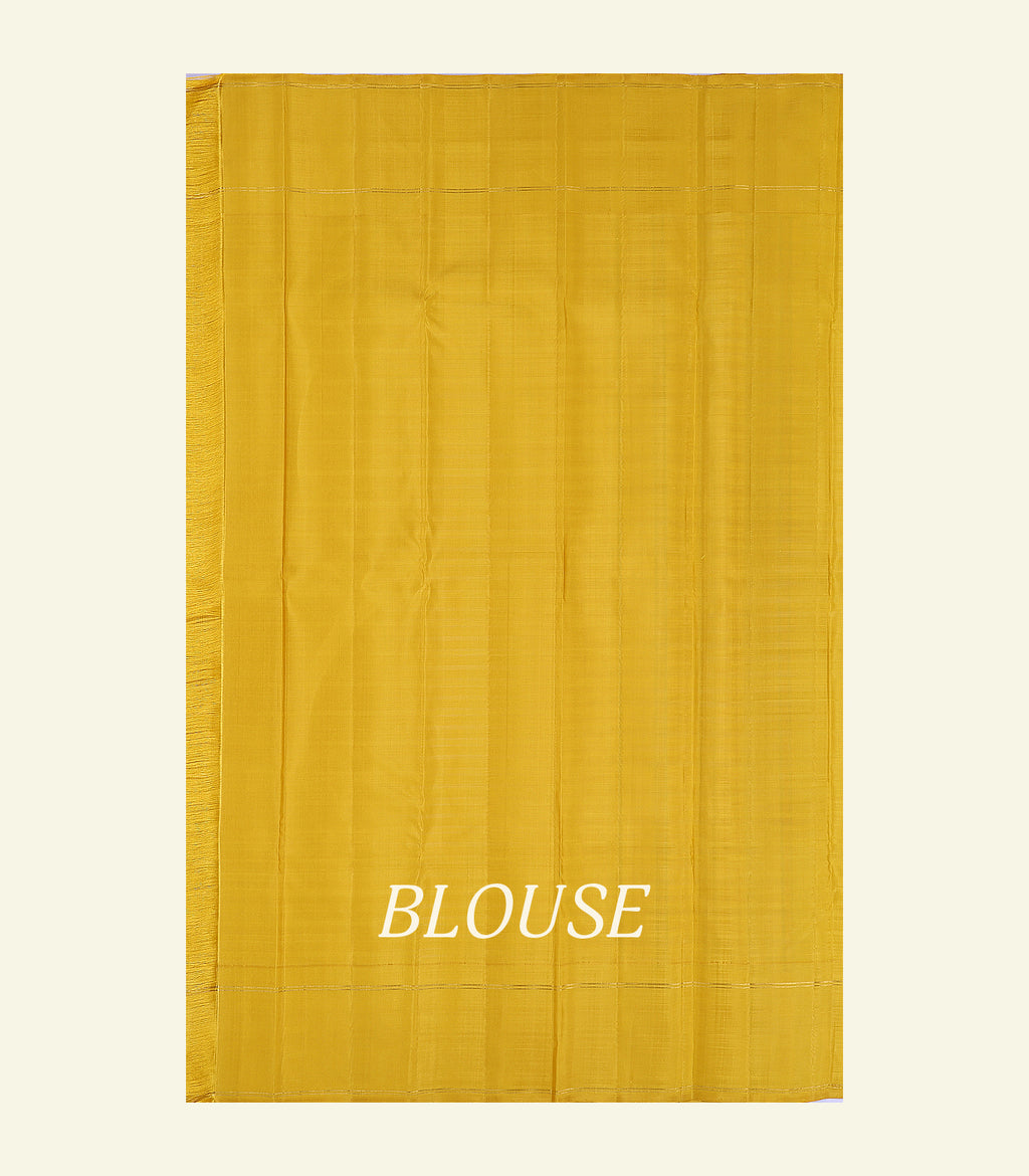 Multicolour Checkered Handloom Silk Saree