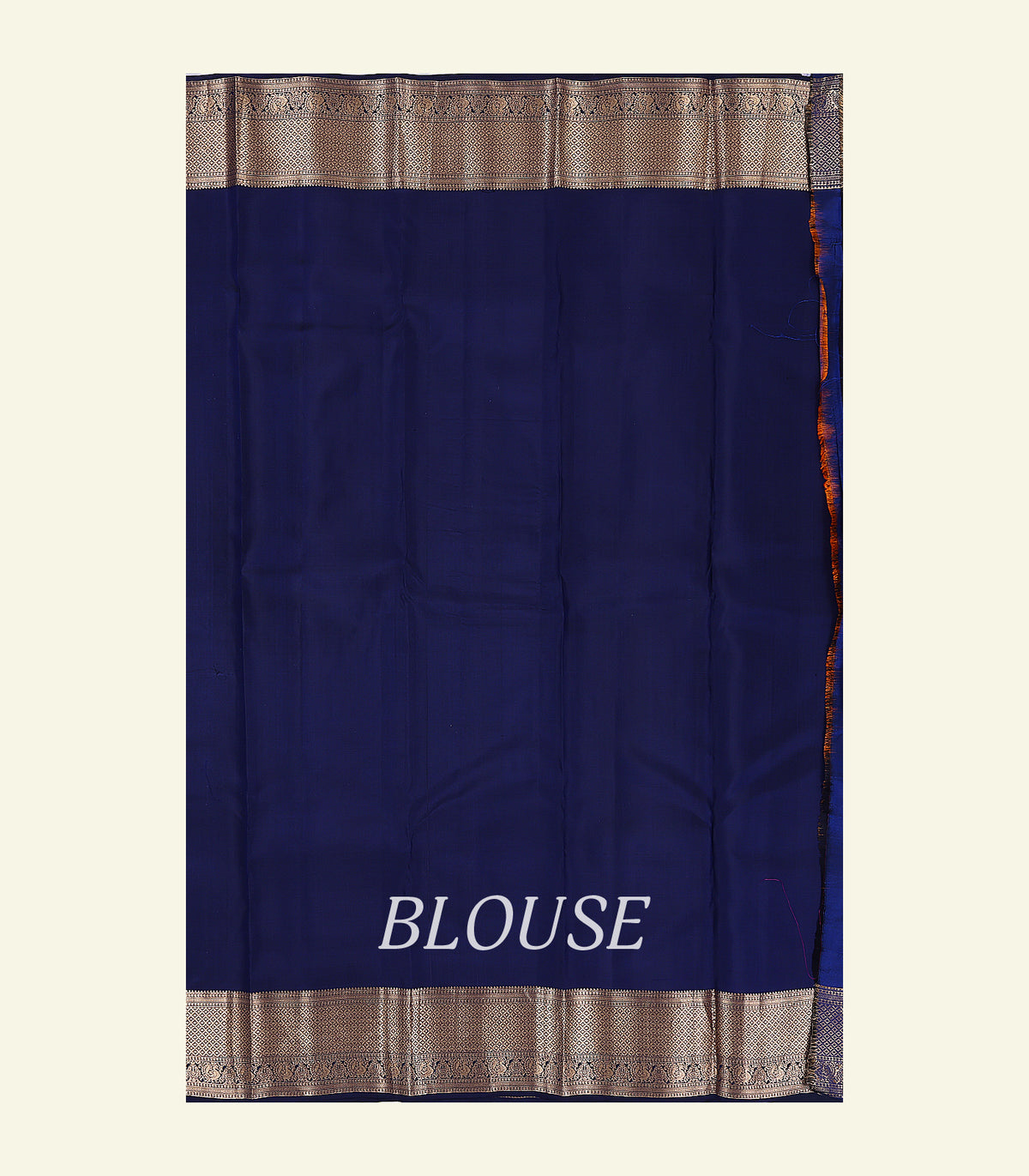 Classic Blue Silk Saree