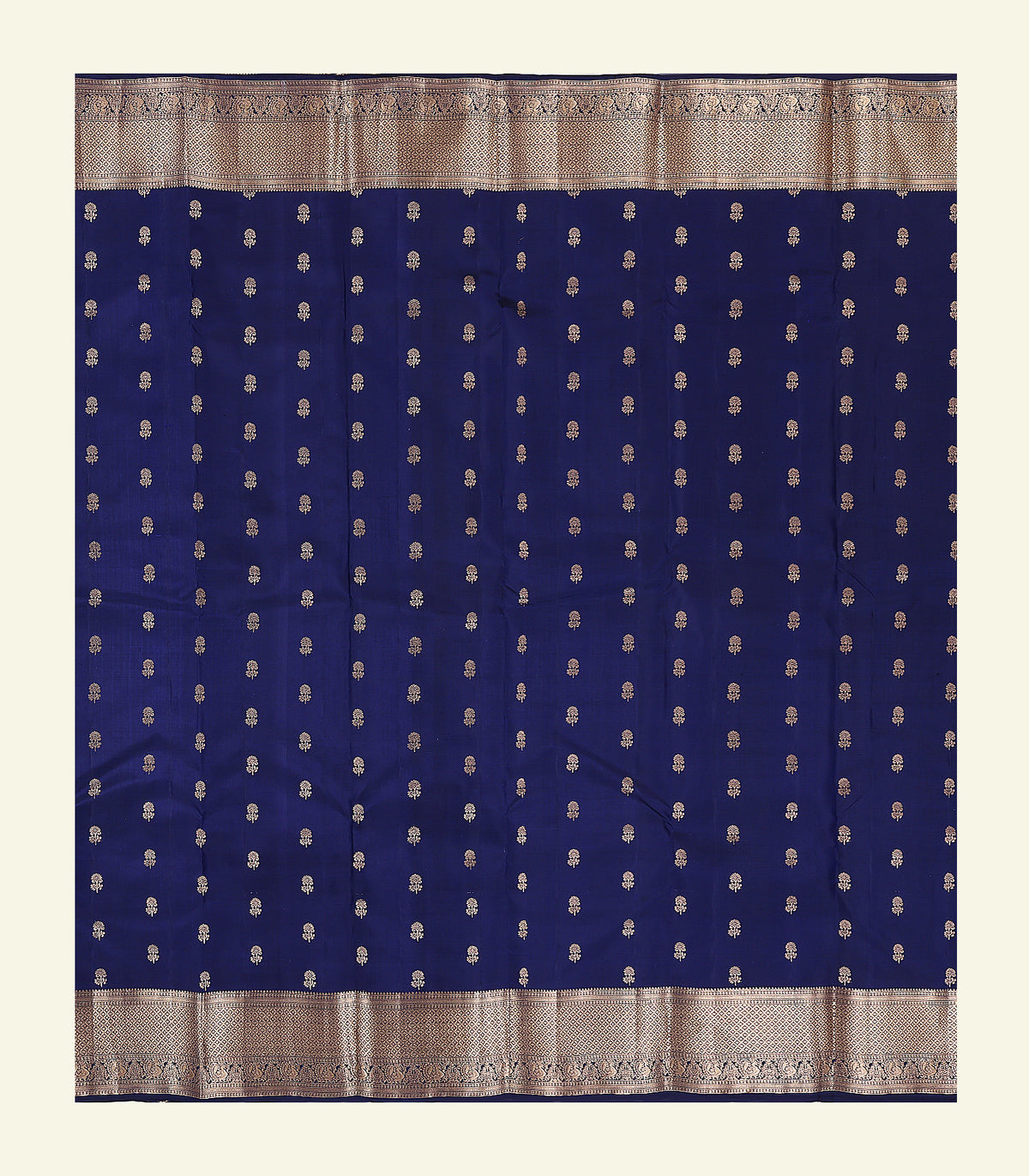 Classic Blue Silk Saree