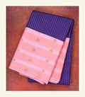 Checkered Handloom Silk Saree