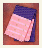 Checkered Handloom Silk Saree