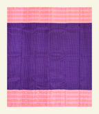 Checkered Handloom Silk Saree