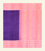 Checkered Handloom Silk Saree