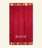 Orange Geti Pet Handloom Silk Saree