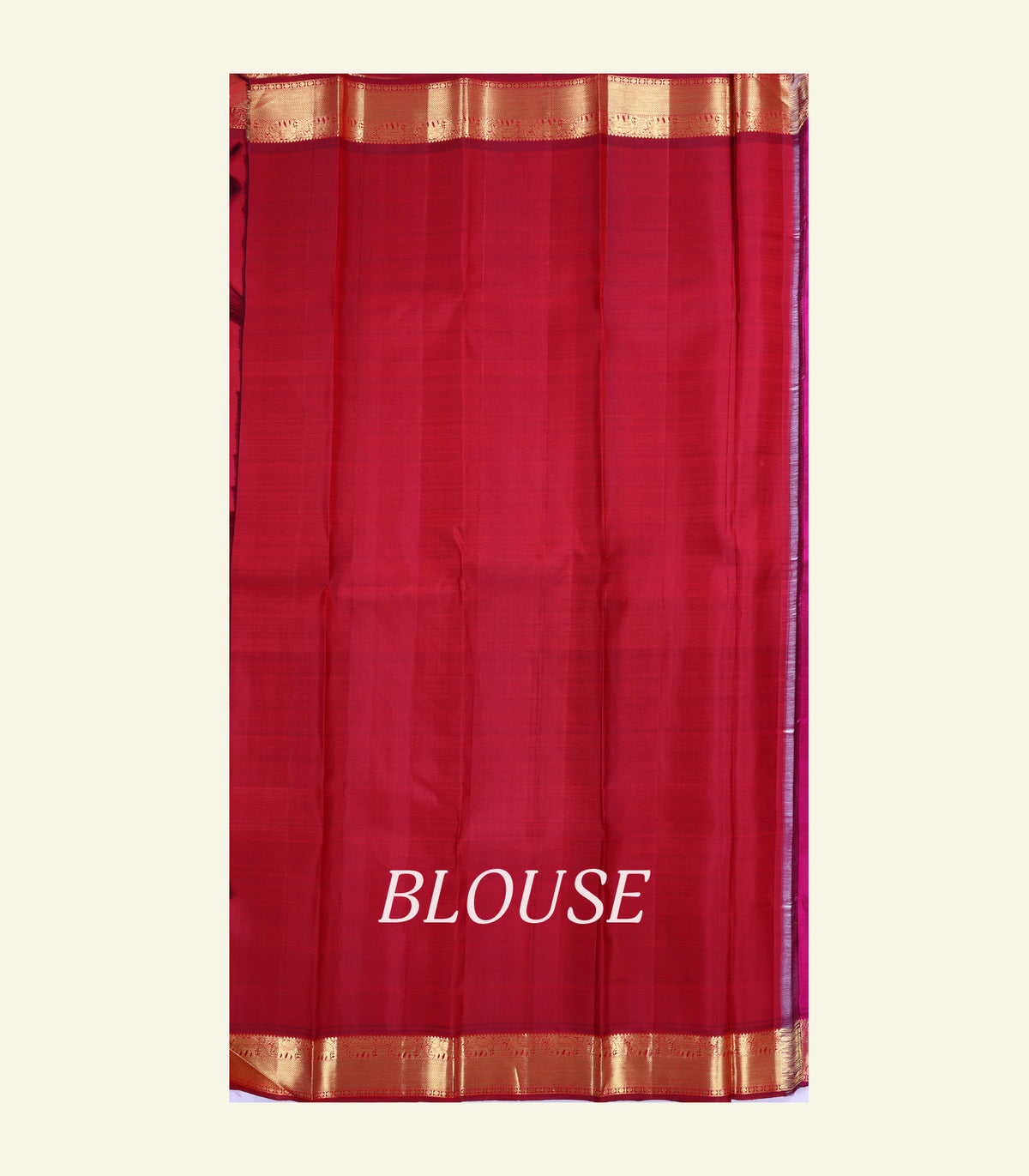Orange Geti Pet Handloom Silk Saree