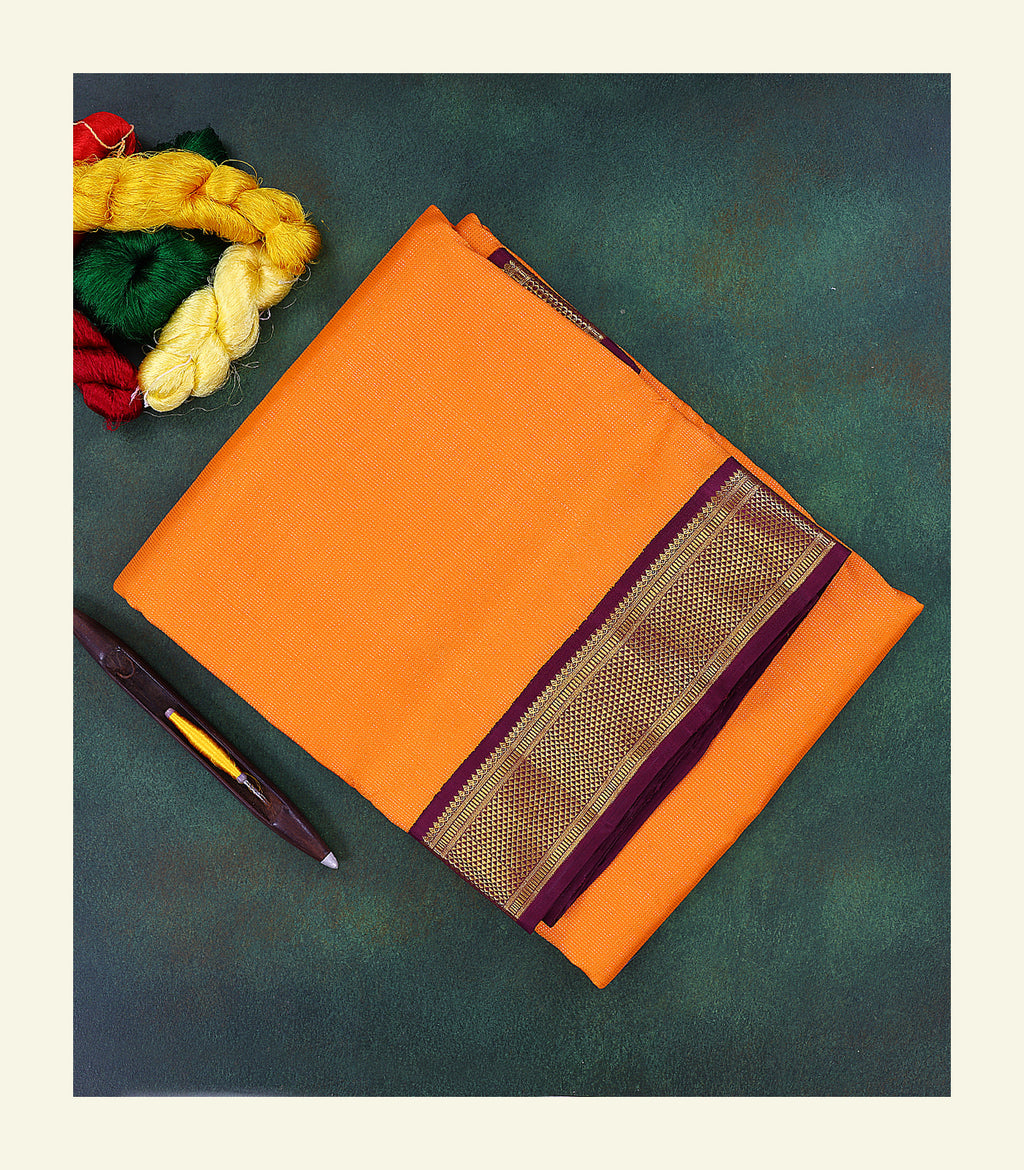 Nine Yards Handloom Silk Saree