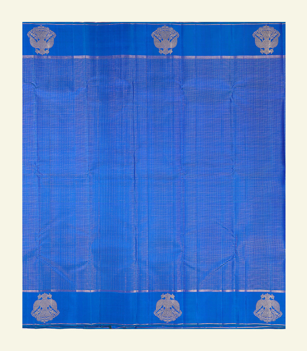 Oosi Checkered Handloom Silk Saree