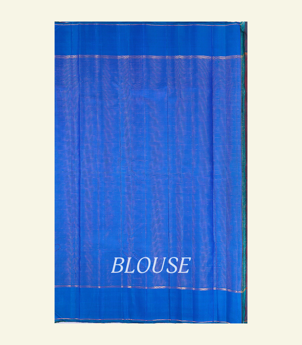 Oosi Checkered Handloom Silk Saree