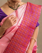 Korvai Handloom Silk Saree