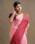 Korvai Handloom Silk Saree