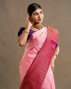 Korvai Handloom Silk Saree