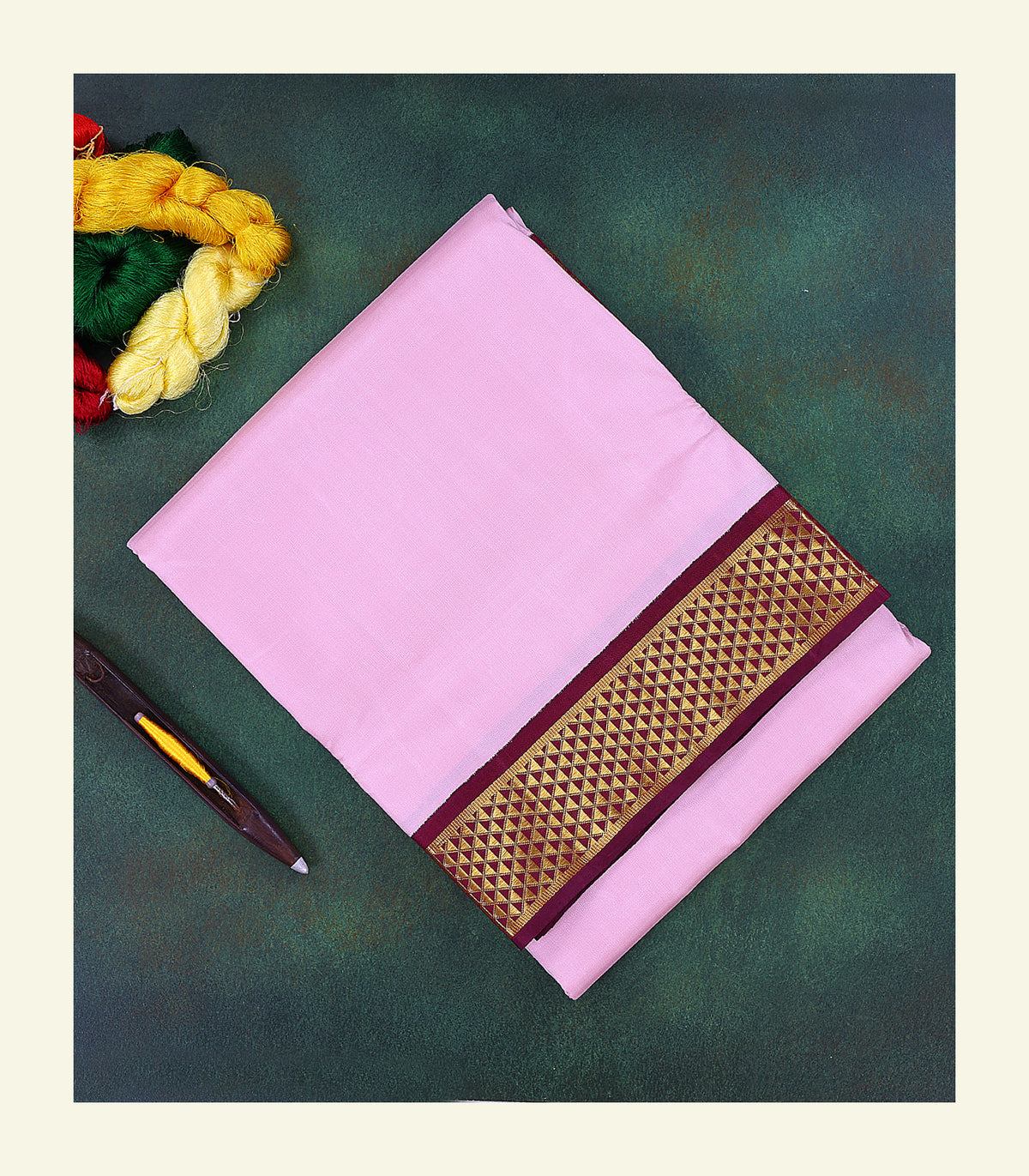 Nine Yards Handloom Silk Saree