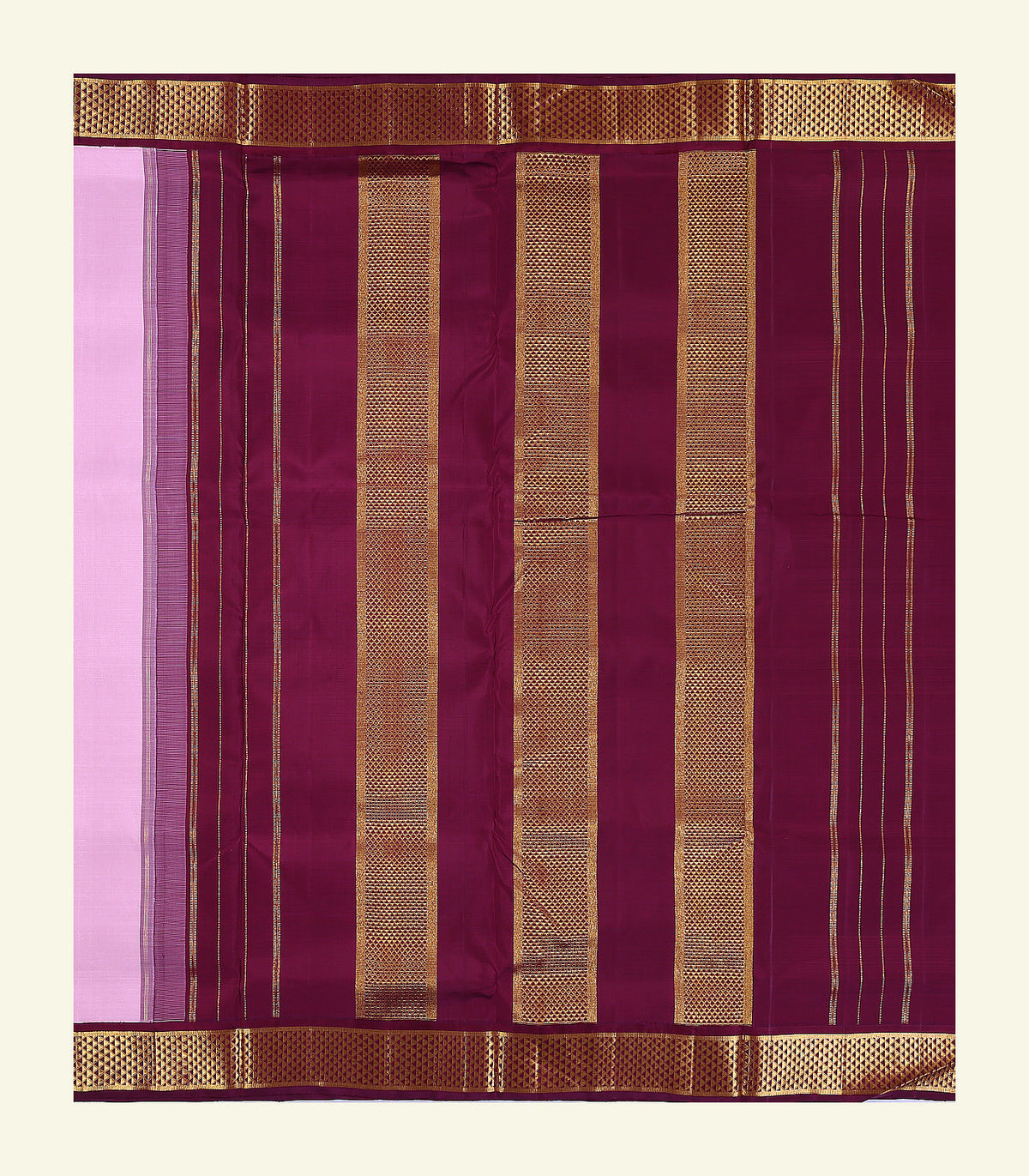 Nine Yards Handloom Silk Saree