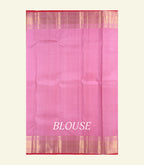Pink Handloom Silk Saree