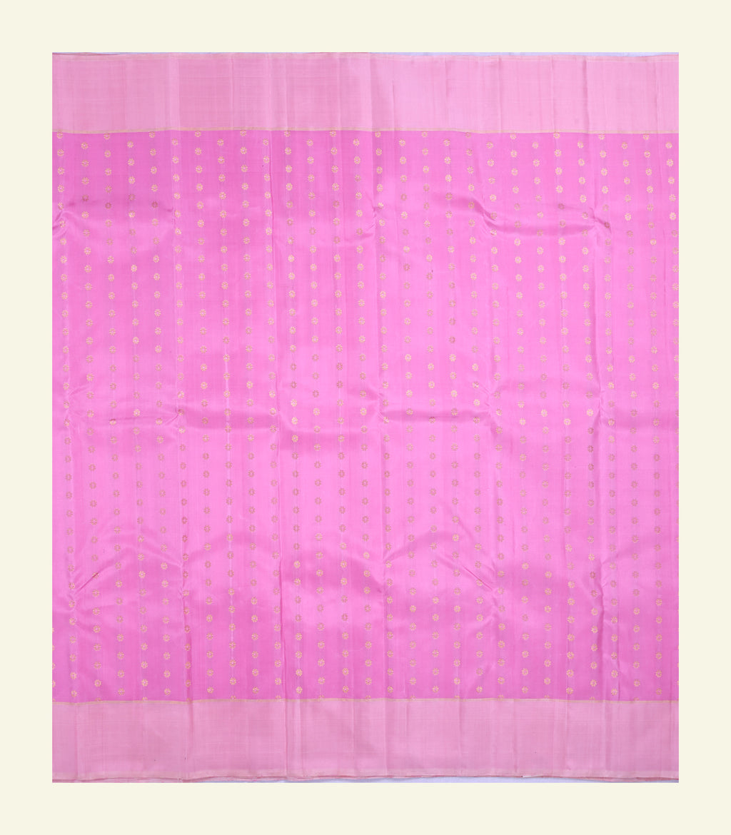 Pink Handloom Silk Saree