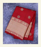 Traditional Red Silk Saree