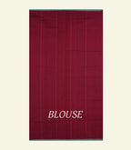Red Handloom Cotton Saree