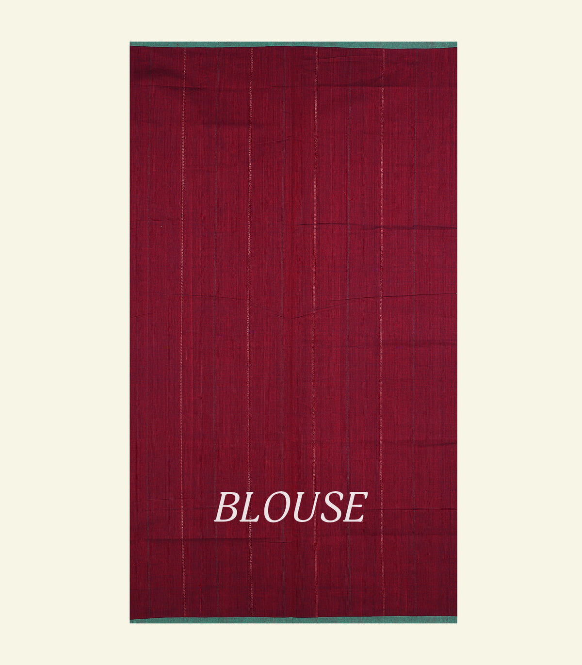 Red Handloom Cotton Saree