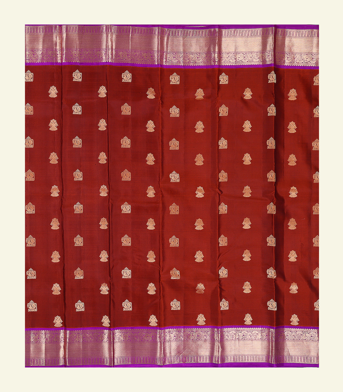 Traditional Red Silk Saree