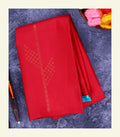 Red Handloom Silk Saree