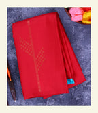 Red Handloom Silk Saree