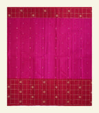 Rani Red Handloom Silk Saree