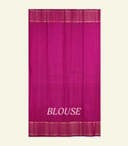 Coral Pink Handloom Silk Saree