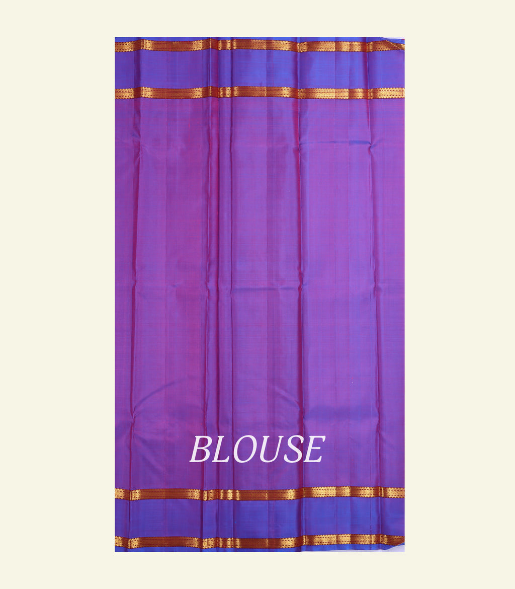 Coral Pink Handloom Silk Saree
