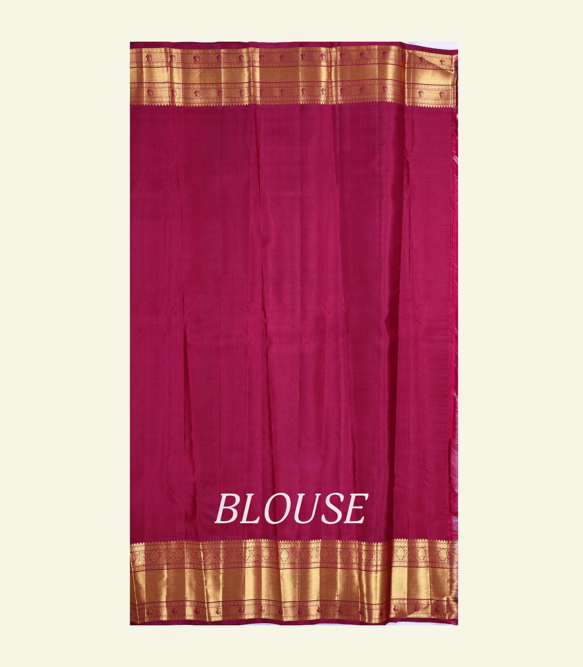 Coral Orange Handloom Silk Saree