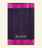 Rustic Orange Handloon Silk Saree