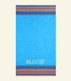 Sky Blue Velthari Cotton Saree