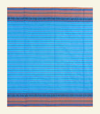 Sky Blue Velthari Cotton Saree