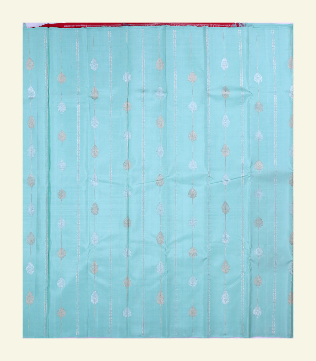 Sky Blue Handloom Silk Saree