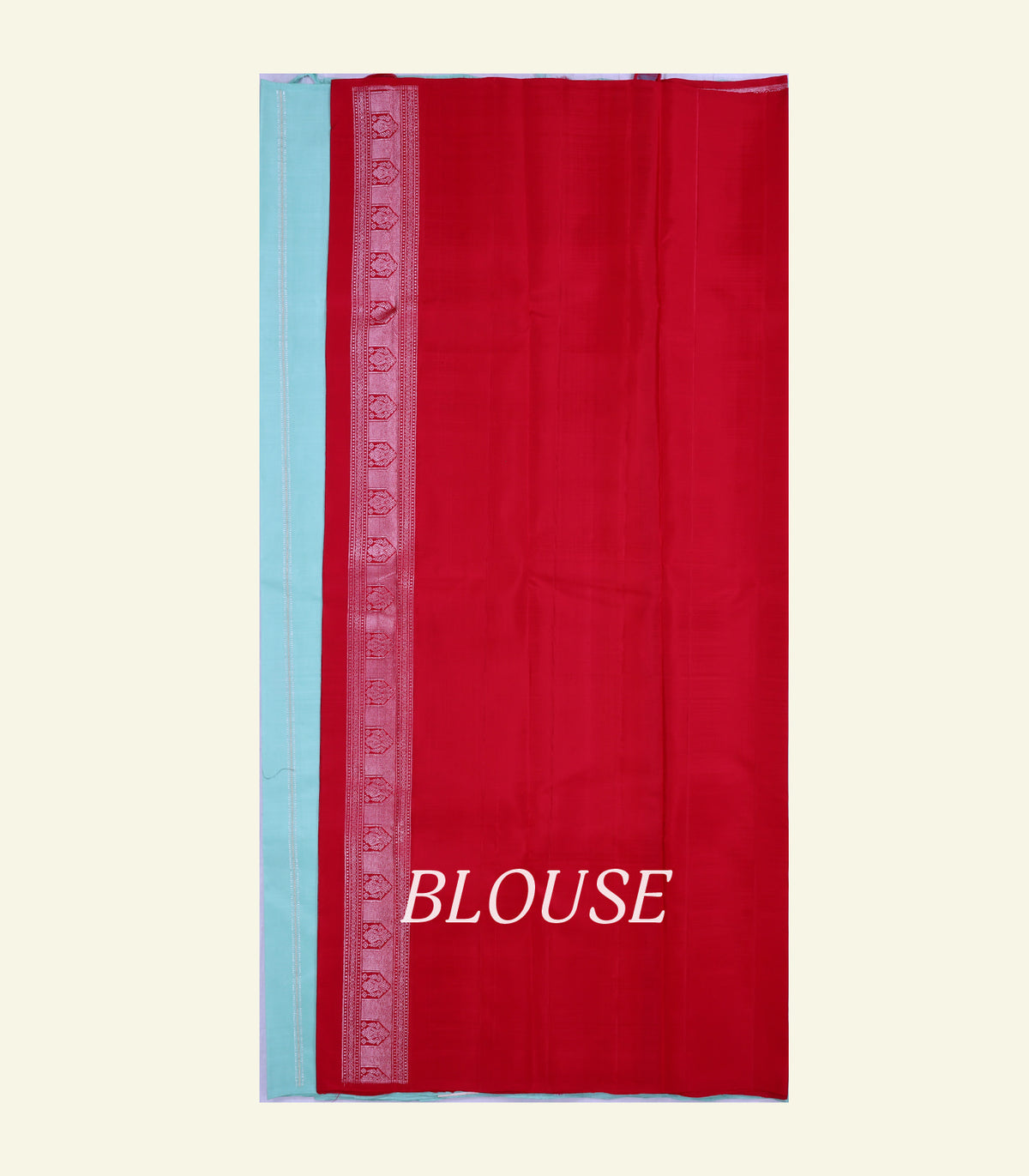 Sky Blue Handloom Silk Saree