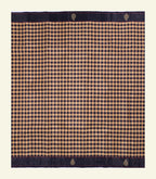 Tussar Checkered Handloom Silk Saree