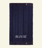Tussar Checkered Handloom Silk Saree