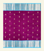 Classic Purple Silk Saree