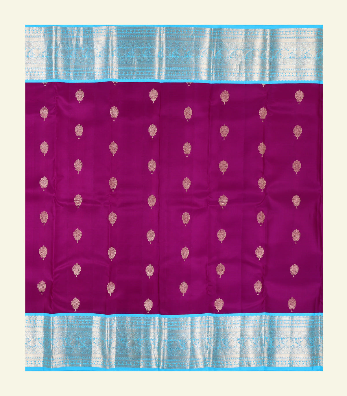 Classic Purple Silk Saree