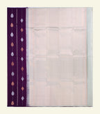 Purple Handloom Silk Saree