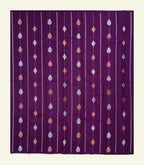 Purple Handloom Silk Saree
